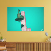 Langley Light Post serie #11 Canvas Afdruk (Insitu (Woonkamer))