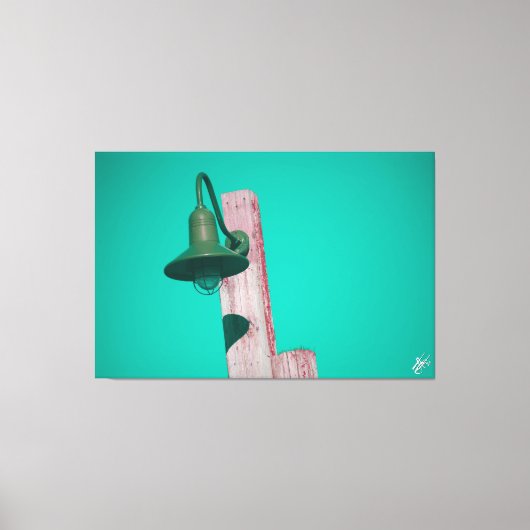 Langley Light Post serie #11 Canvas Afdruk (Voorkant)