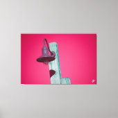 Langley Light Post serie #4 Canvas Afdruk (Voorkant)