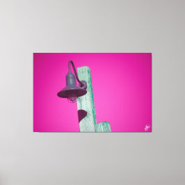 Langley Light Post serie #5 Canvas Afdruk