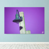 Langley Light Post serie #7 Canvas Afdruk (Insitu (Houten vloer))