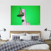 Langley Light Post serie #8 Canvas Afdruk (Insitu (Slaapkamer))