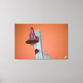 Langley Light Post serie #9 Canvas Afdruk (Voorkant)