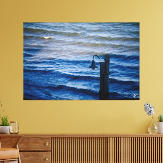 Langley waterfront #2 canvas afdruk (Insitu (Woonkamer))