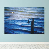 Langley waterfront #2 canvas afdruk (Insitu (Houten vloer))