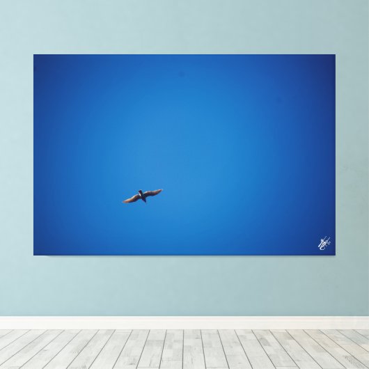 Langley waterfront #7 canvas afdruk (Insitu (Houten vloer))