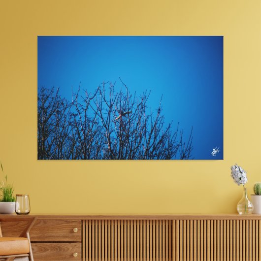 Langley waterfront #8 canvas afdruk (Insitu (Woonkamer))