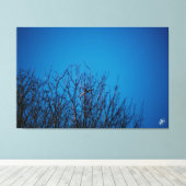 Langley waterfront #8 canvas afdruk (Insitu (Houten vloer))