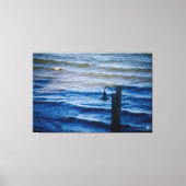 Langley waterkant #2 canvas afdruk (Voorkant)