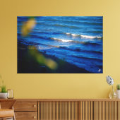 Langley waterkant #3 canvas afdruk (Insitu (Woonkamer))