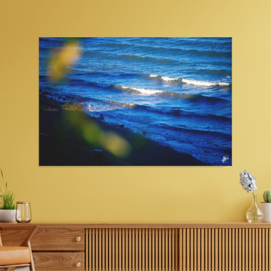 Langley waterkant #3 canvas afdruk (Insitu (Woonkamer))