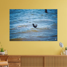 Langley waterkant #4 canvas afdruk