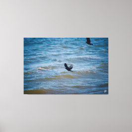 Langley waterkant #4 canvas afdruk