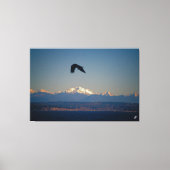 Langley waterkant #6 canvas afdruk (Voorkant)