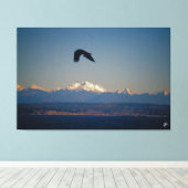 Langley waterkant #6 canvas afdruk (Insitu (Houten vloer))