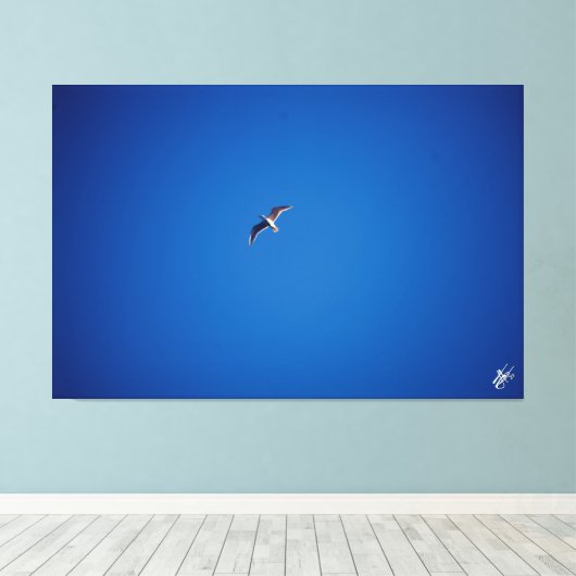 Langley waterkant #9 canvas afdruk (Insitu (Houten vloer))