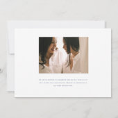 Langley Wedding Two Brides Save The Date (Achterkant)