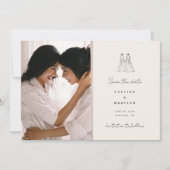 Langley Wedding Two Brides Save The Date (Voorkant)