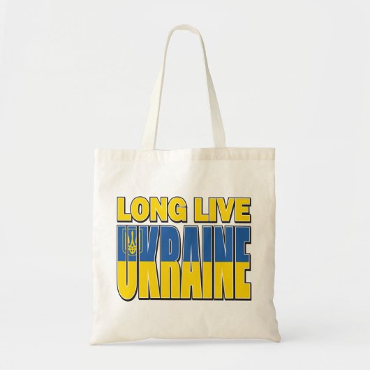 LANGLIVE-OEKRAÏNE TOTE BAG (Voorkant)