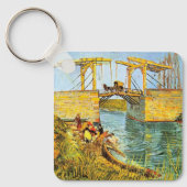 Langlois Bridge in Arles door Vincent van Gogh Sleutelhanger (Voorkant)