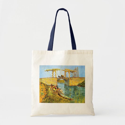 Langlois Bridge in Arles door Vincent van Gogh Tote Bag (Voorkant)