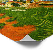 Langlois Bridge in Arles Van Gogh Fine Art Poster (Hoek)