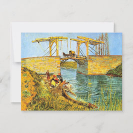 Langloisbrug in Arles door Vincent van Gogh