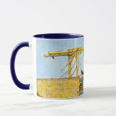 Langloisbrug in Arles door Vincent van Gogh Mok (Links)
