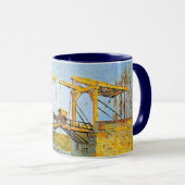 Langloisbrug in Arles door Vincent van Gogh Mok (Voorkant rechts)