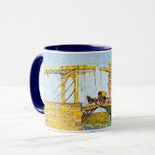 Langloisbrug in Arles door Vincent van Gogh Mok (Voorkant links)