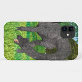 Langnek Dinosaurus Jungle Avontuur Case-Mate iPhone Case (Achterkant (horizontaal))