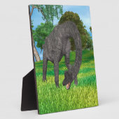 Langnek Dinosaurus Jungle Avontuur Fotoplaat (Zijkant)