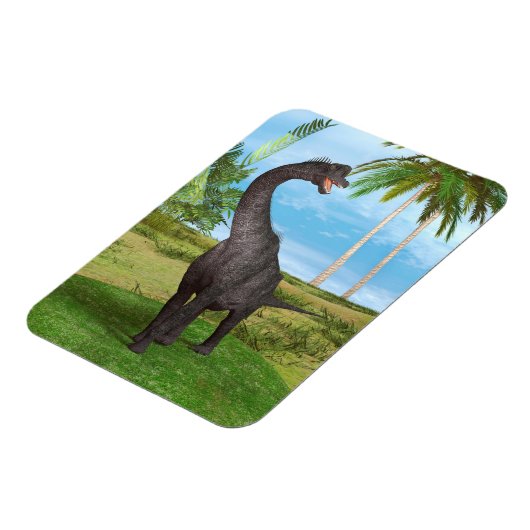 Langnek Dinosaurus Jungle Avontuur Magneet (Linkerzijde)