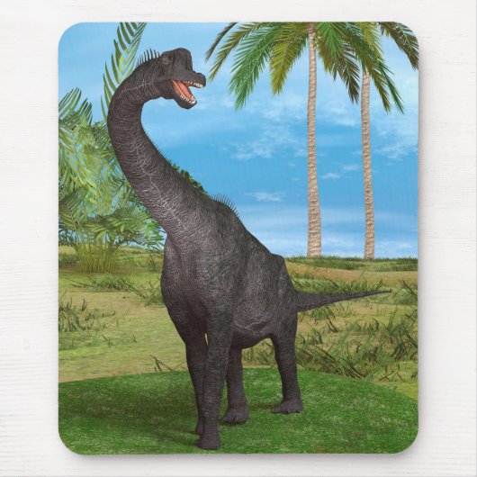 Langnek Dinosaurus Jungle Avontuur Muismat (Voorkant)