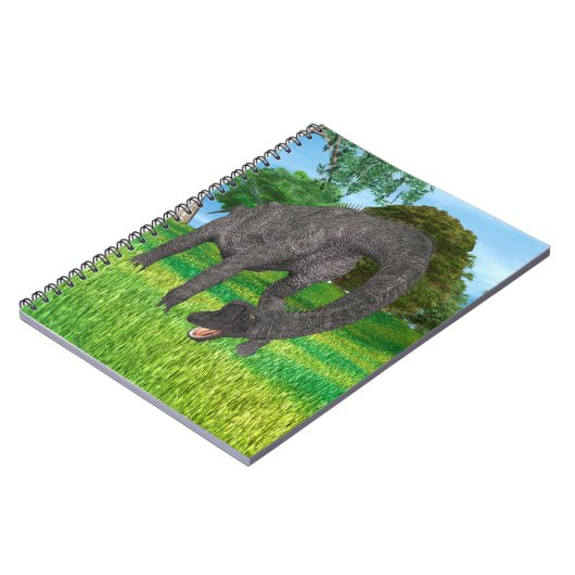 Langnek Dinosaurus Jungle Avontuur Notitieboek (Linkerzijde)