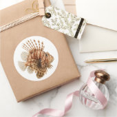 langoest ronde sticker (Geschenken)