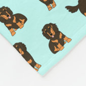 Langoestand met lange adem fleece deken (Hoek)