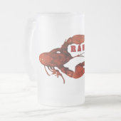 Langoesten Frosted Mok (Voorkant links)