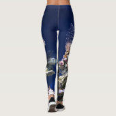 Langoesten in het aquarium leggings (Achterkant)