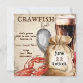 langoesten | Mudbugs en Bierfeest Kaart (Voorkant)