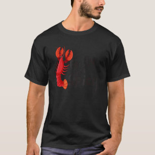 Langoesten pittig en pittig zeevruchten Cajun eten T-shirt