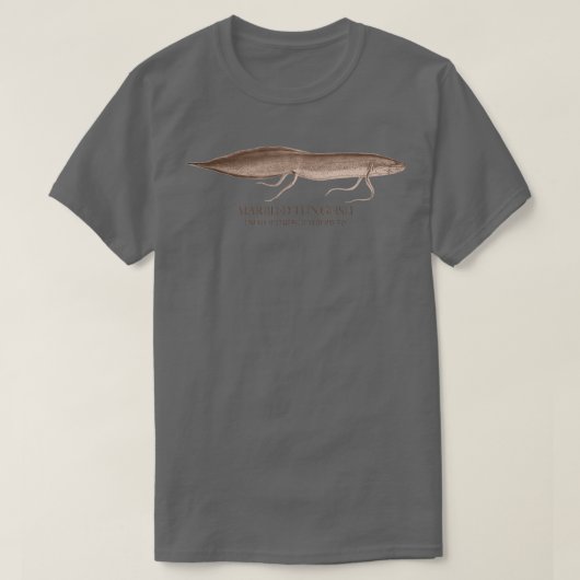 Langoesten Protopterus Aquarium Monster Fish Keepe T-shirt (Design voorkant)