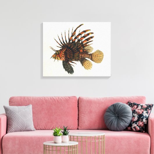 langoesten, zeedieren canvas afdruk (Insitu (Woonkamer))