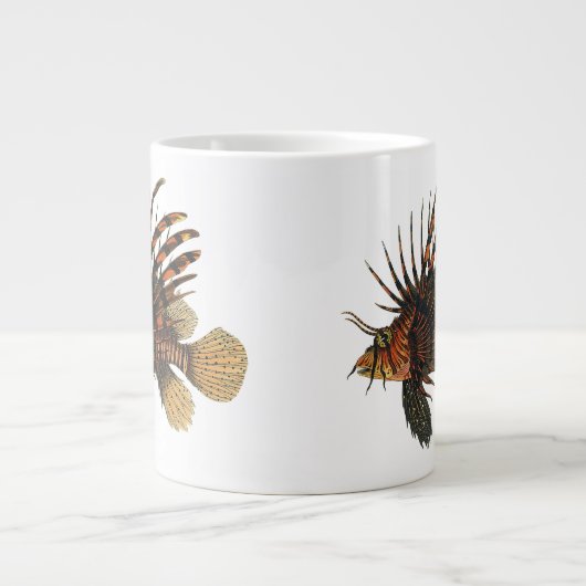  langoesten, zeedieren grote koffiekop (Voorkant)