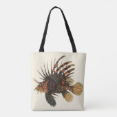  langoesten, zeedieren tote bag (Achterkant)