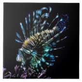 langoestine druif trinket lade tegeltje (Voorkant)