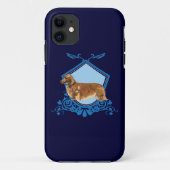 Langoharige Dachshund Case-Mate iPhone Case (Achterkant)