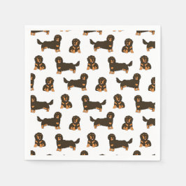 Langoharige Dachshund Servet