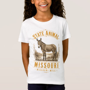 Langoorige paard-hybride Show-Me Regio Motief T-shirt
