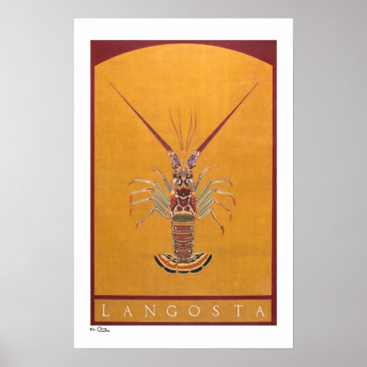 Langosta-Posters, -Prints en -Lijsten Poster (Voorkant)
